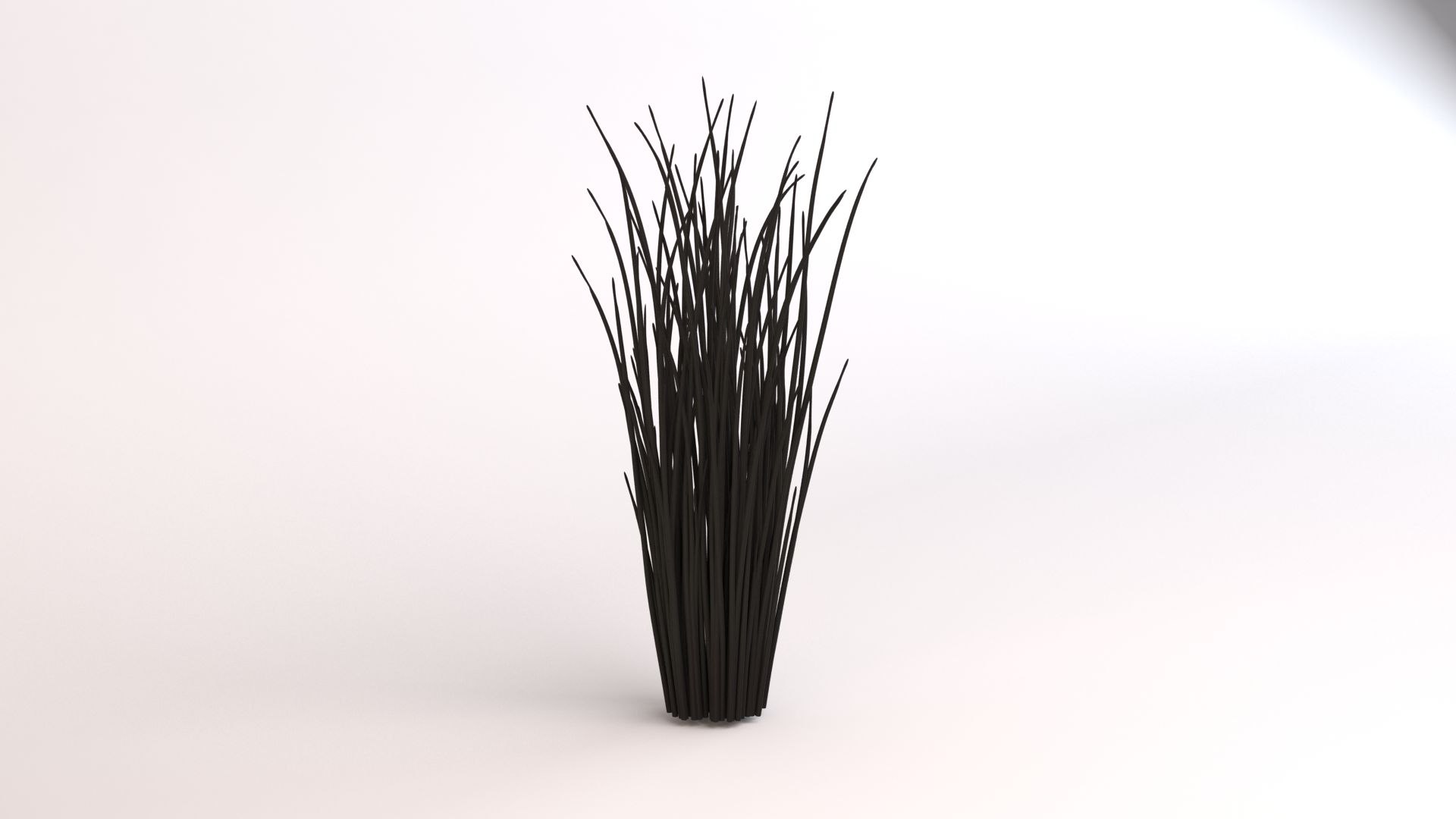 3D Model Black Reed Grass - TurboSquid 1656014