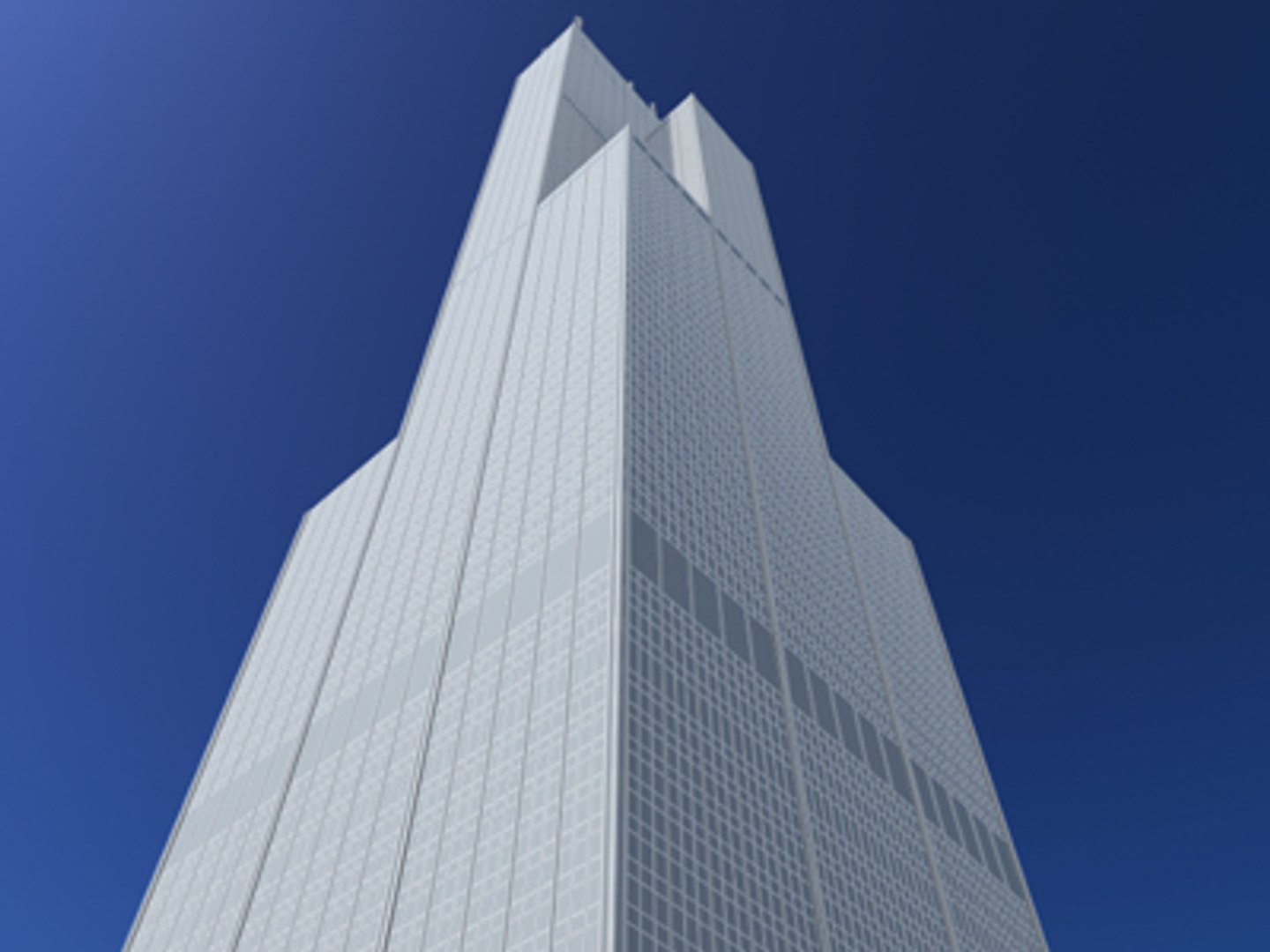 Sears Tower Building 3d Model