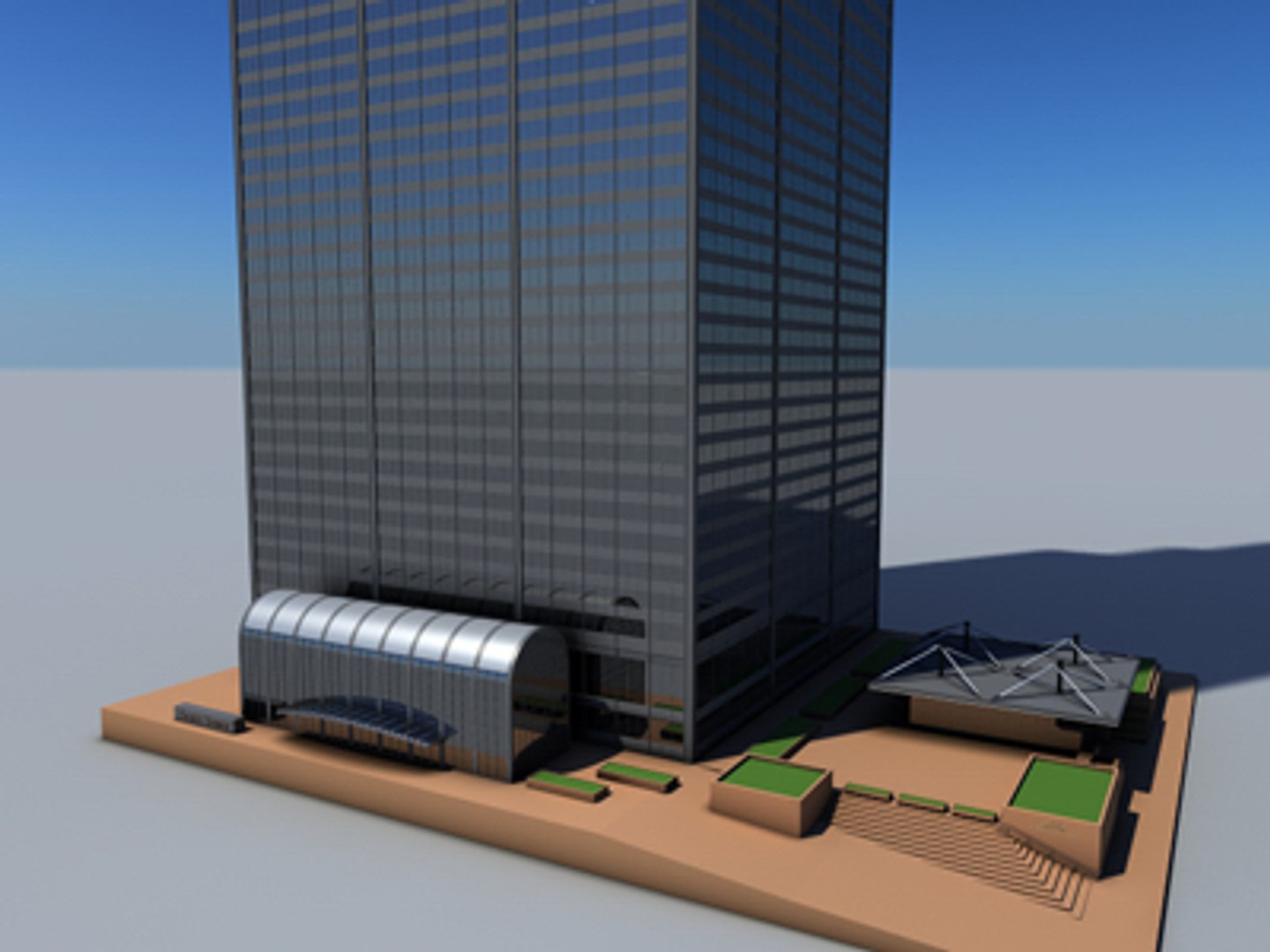 Sears Tower Building 3d Model