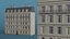 Edificio tradizionale a due lati di Parigi