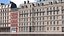 Edificio tradizionale a due lati di Parigi