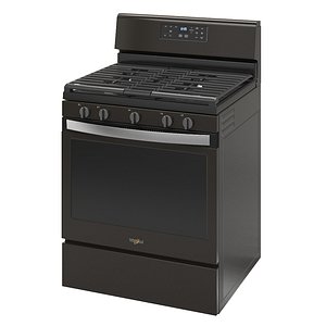 3D gas range