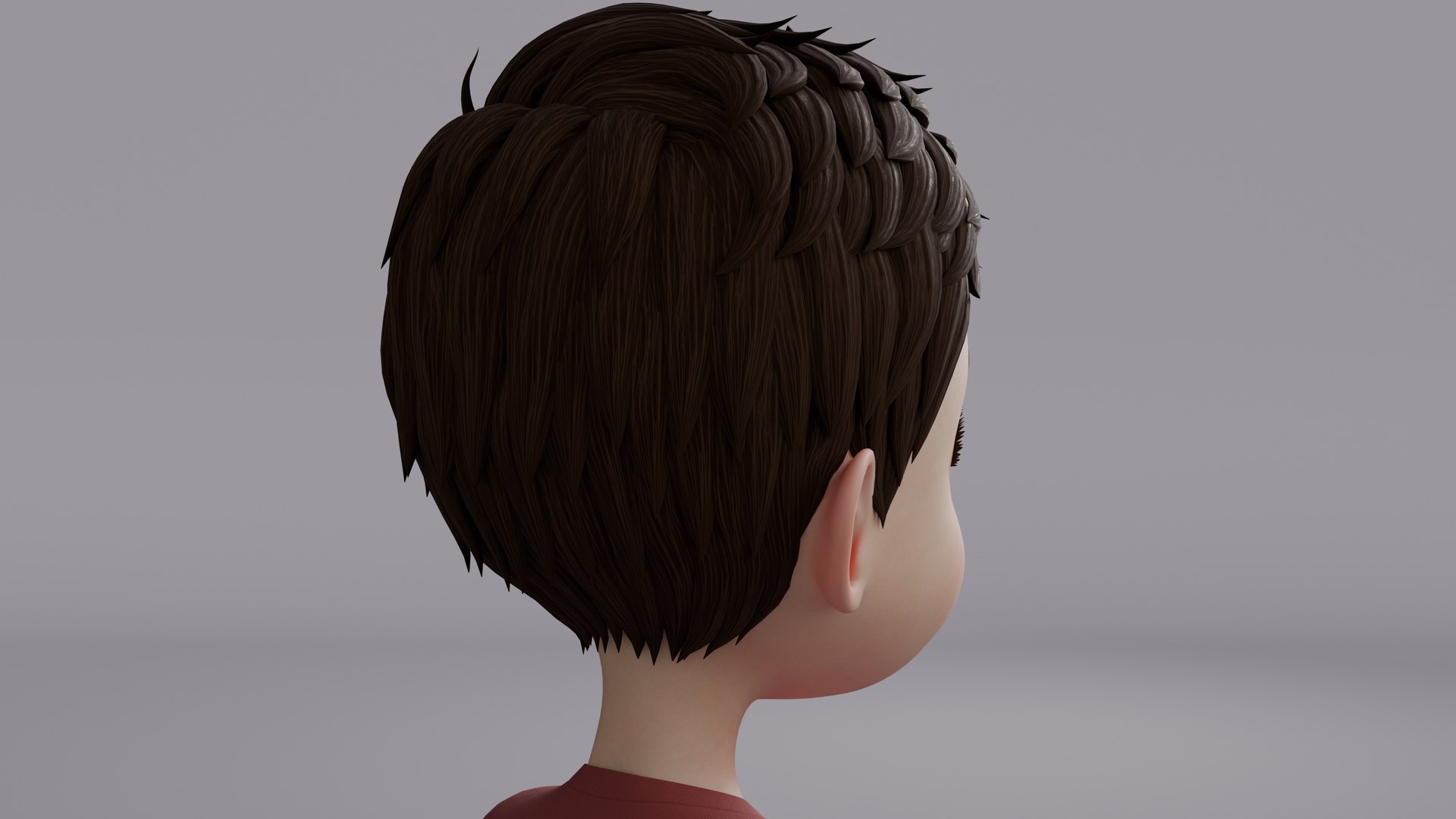 3D Cartoon Boy Rig Model - TurboSquid 2360125