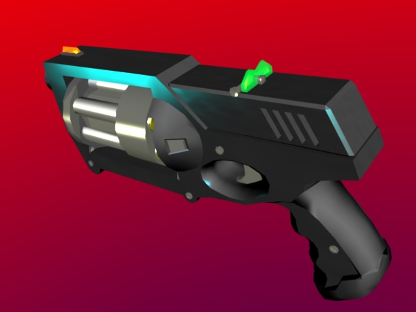 maya gun pistol