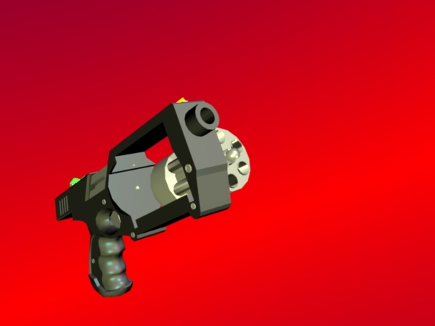 maya gun pistol