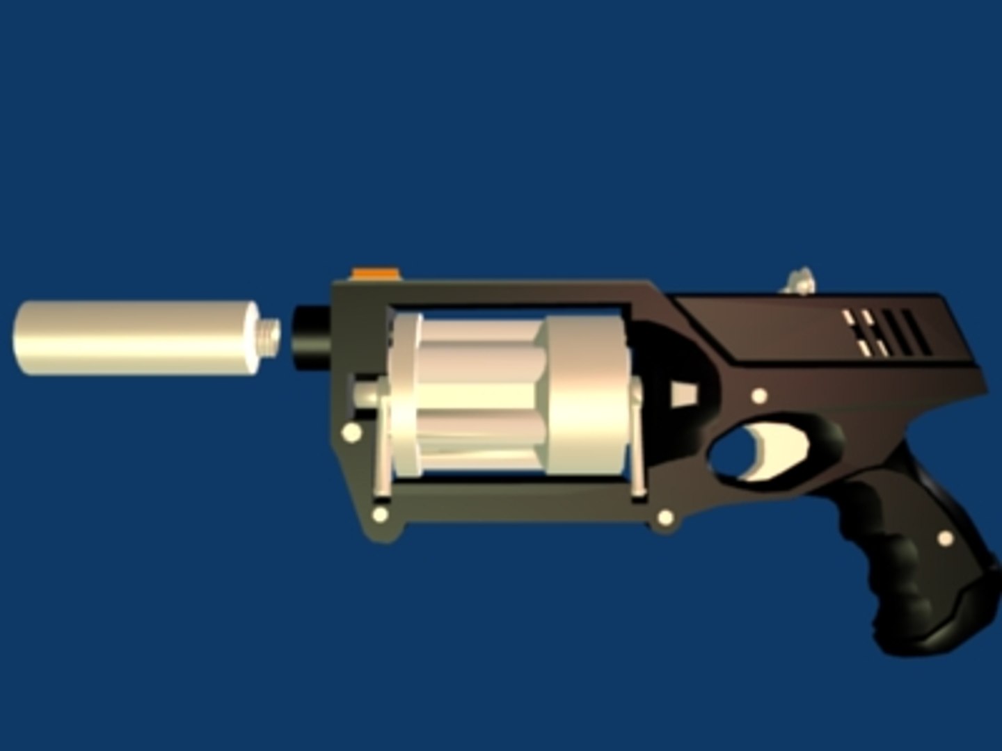 maya gun pistol