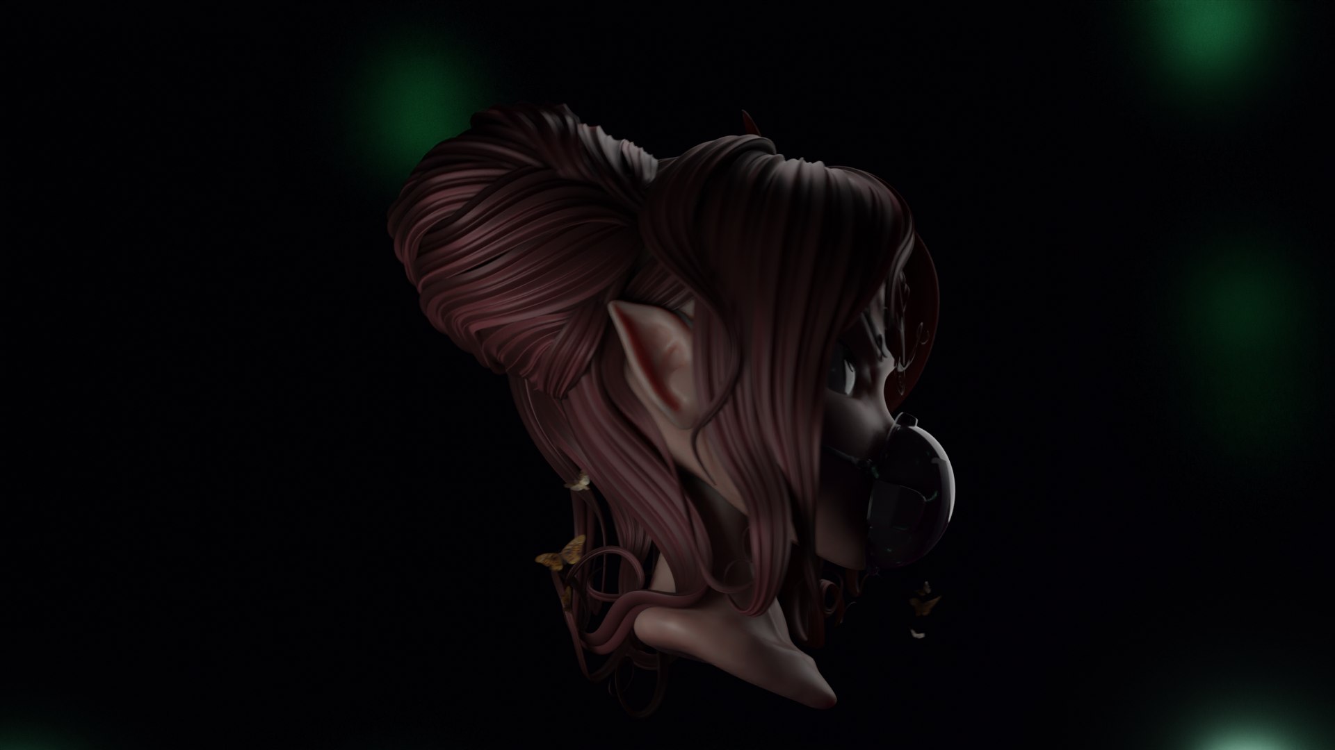 3D Stylized poison girl model - TurboSquid 1747320