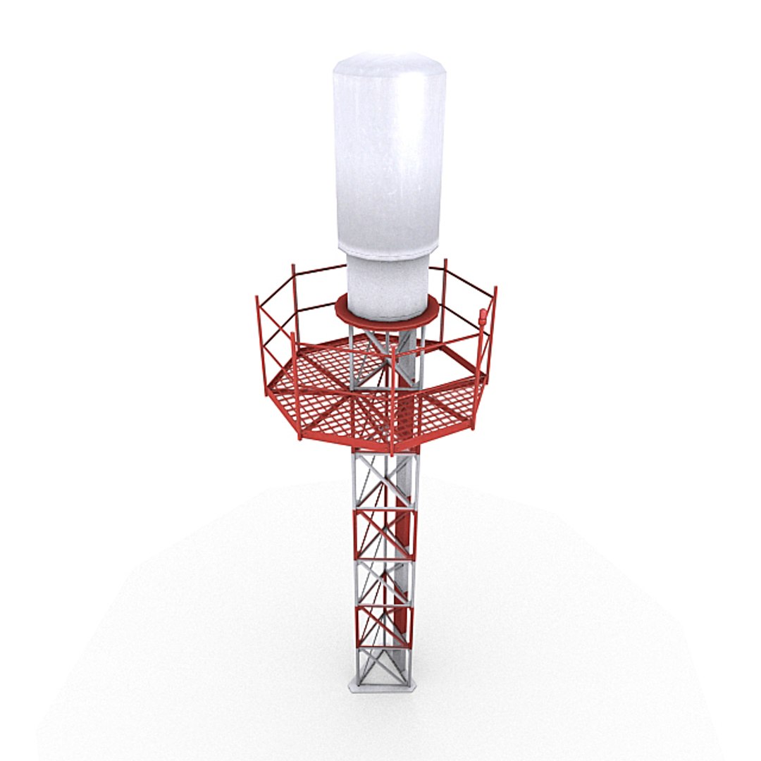 3d Model Navigation Tacan Antenna