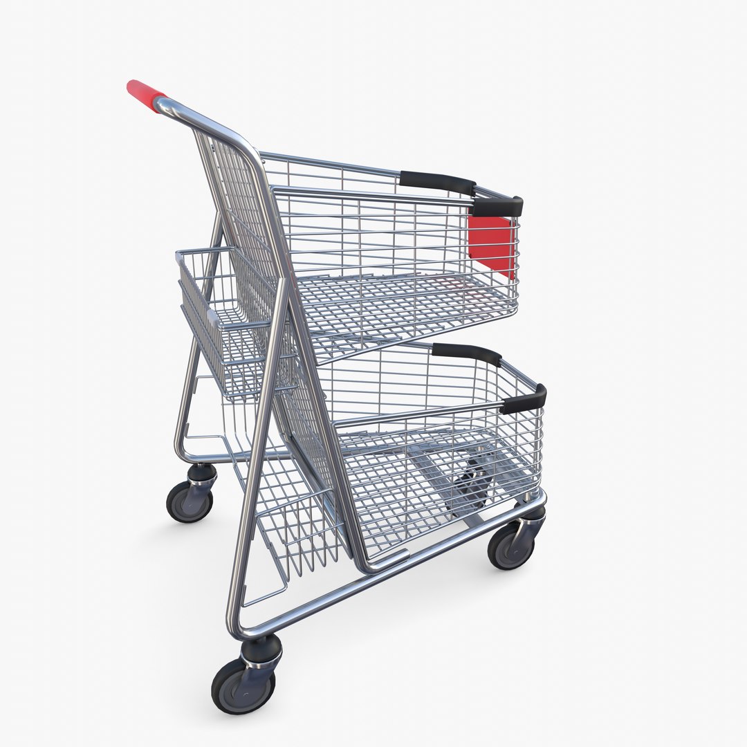 Shopping Cart V4 3D Model - TurboSquid 2025443