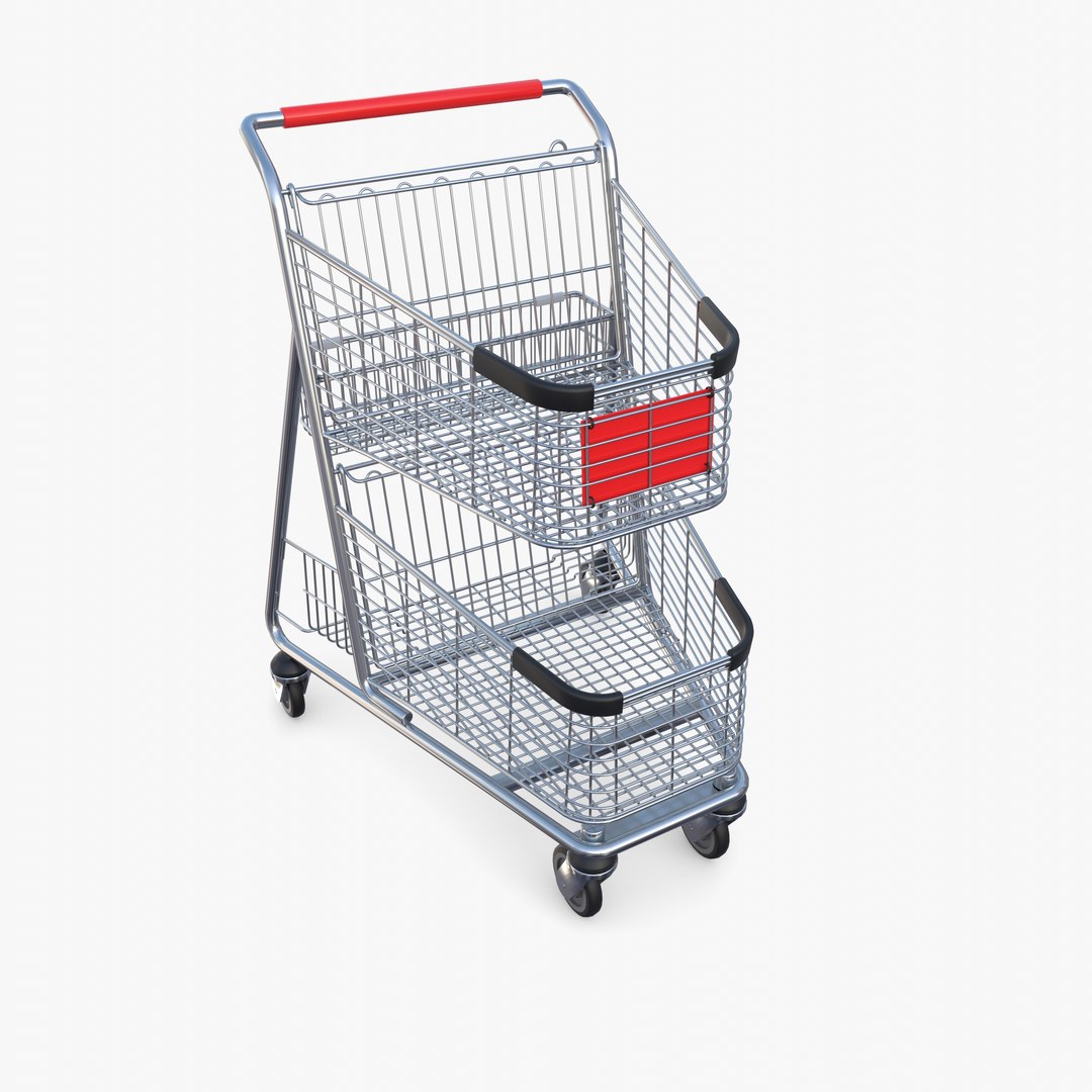 Shopping Cart V4 3D Model - TurboSquid 2025443