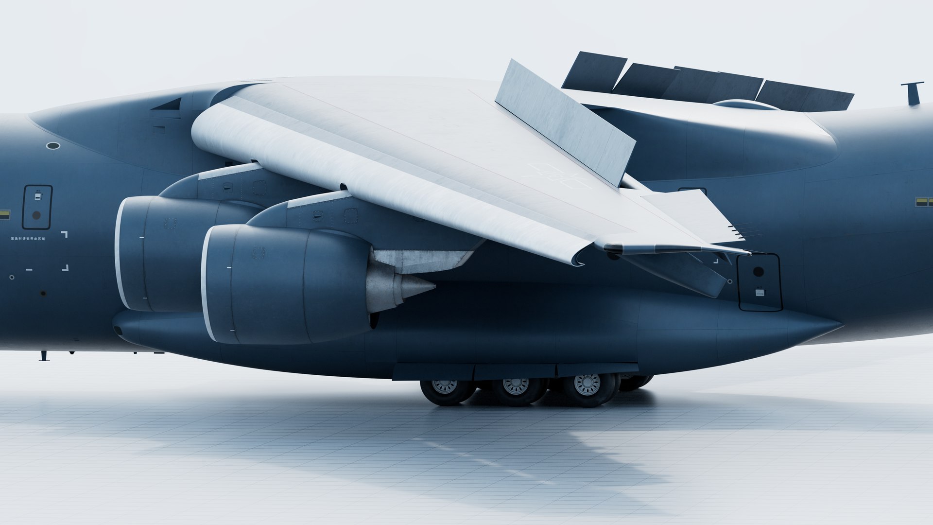 Y20 Aircraft C4D Rig 3D Model - TurboSquid 2375926