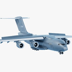Y20 Aircraft C4D Rig