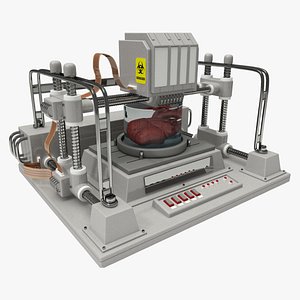 human anatomy bioprinter bio 3d model