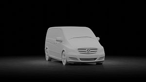 3D model Mercedes Viano 2010