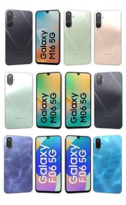 Samsung Galaxy M16 M06 and Fo6 5G 3D