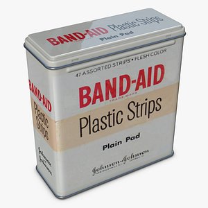 Band Aid Tin