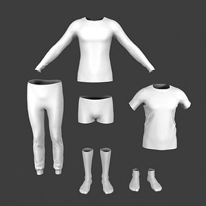 clothes kit vol 1 model