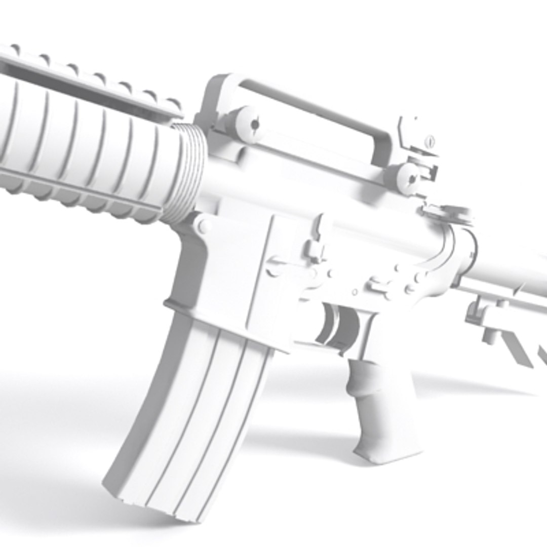 3d M4a1 Carbine M4 Rifle