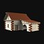 ROMAN ANCIENT GREEK STONE ROME HOUSE HUT BUILDING COLLECTION