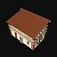 ROMAN ANCIENT GREEK STONE ROME HOUSE HUT BUILDING COLLECTION
