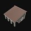 ROMAN ANCIENT GREEK STONE ROME HOUSE HUT BUILDING COLLECTION