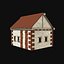 ROMAN ANCIENT GREEK STONE ROME HOUSE HUT BUILDING COLLECTION