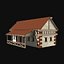 ROMAN ANCIENT GREEK STONE ROME HOUSE HUT BUILDING COLLECTION