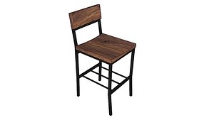 Banqueta Alta - High Stool 3D model