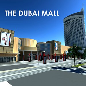 dubai mall 3d model