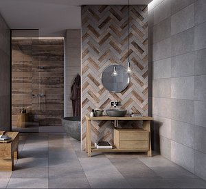 interior bathroom scene flaviker 3D