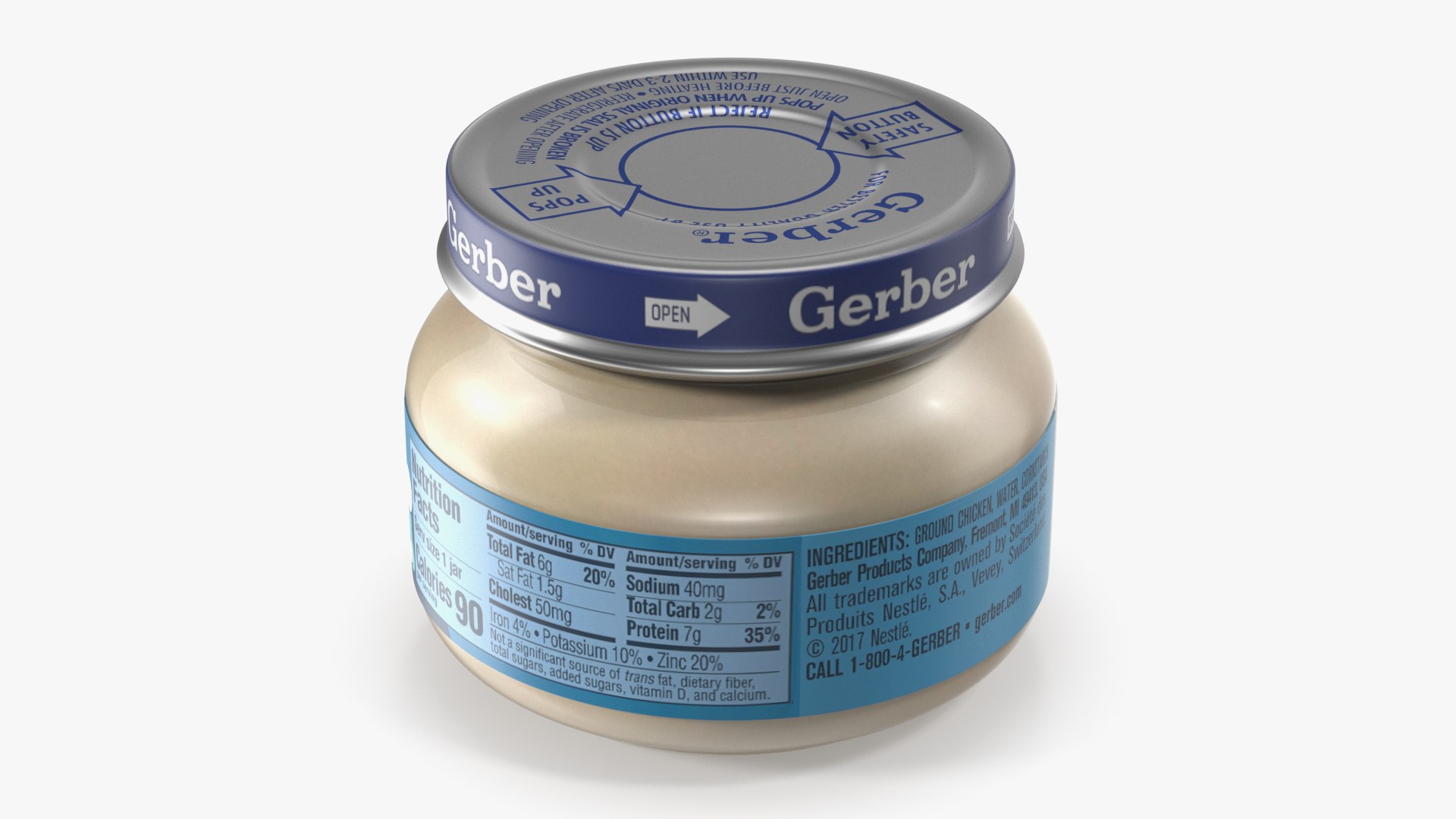 Chicken Baby Food Jar Gerber 71g 3D model https://p.turbosquid.com/ts-thumb/fr/BgvYPo/yd/chickenbabyfoodjargerber71gmb3dmodel006/jpg/1689380379/1920x1080/fit_q87/fdc84ec845acc5778cfb9d86e0a8c3ff540cb736/chickenbabyfoodjargerber71gmb3dmodel006.jpg