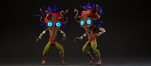 3D Stylized Character Druid 2