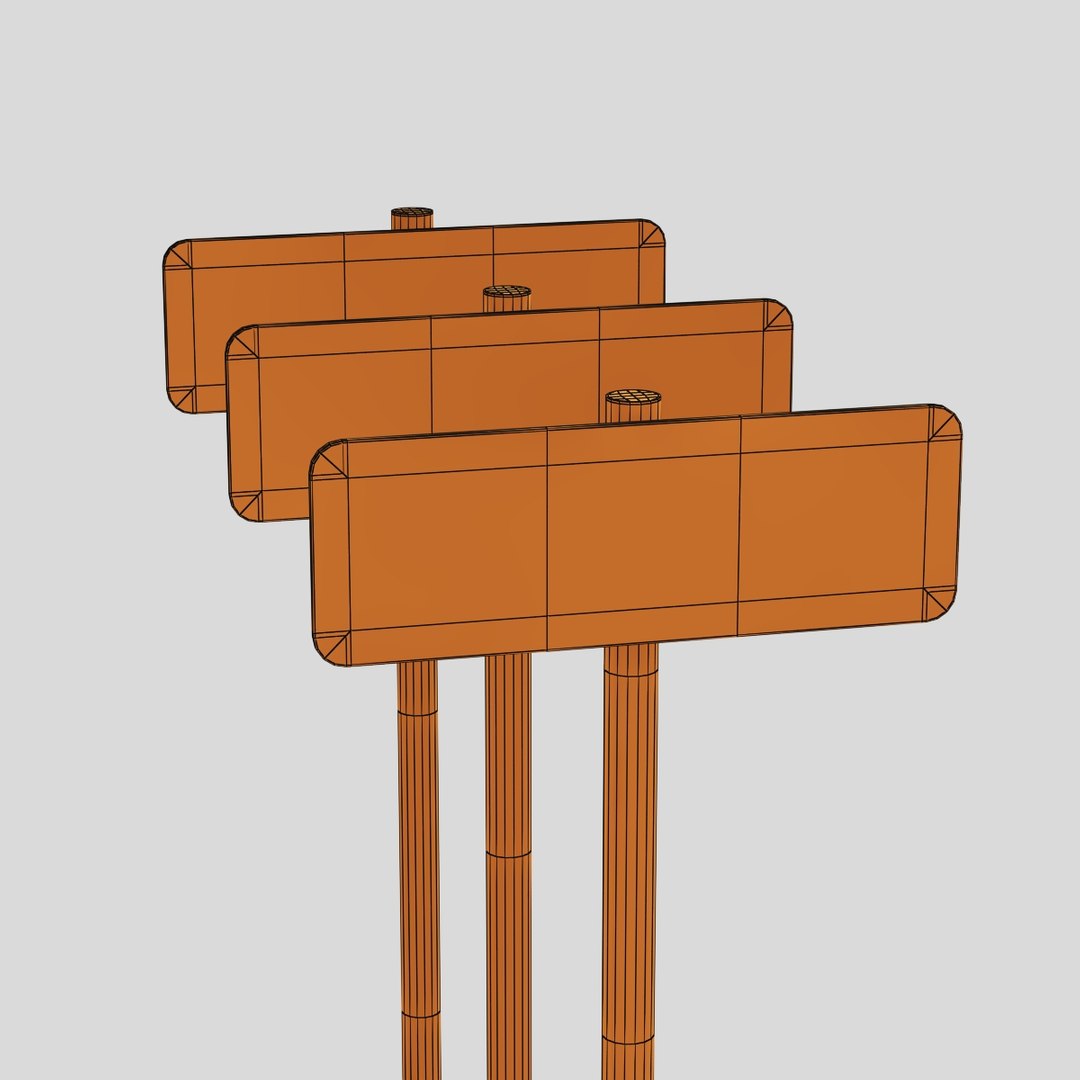 Sign Road N1 3D Model - TurboSquid 2169050