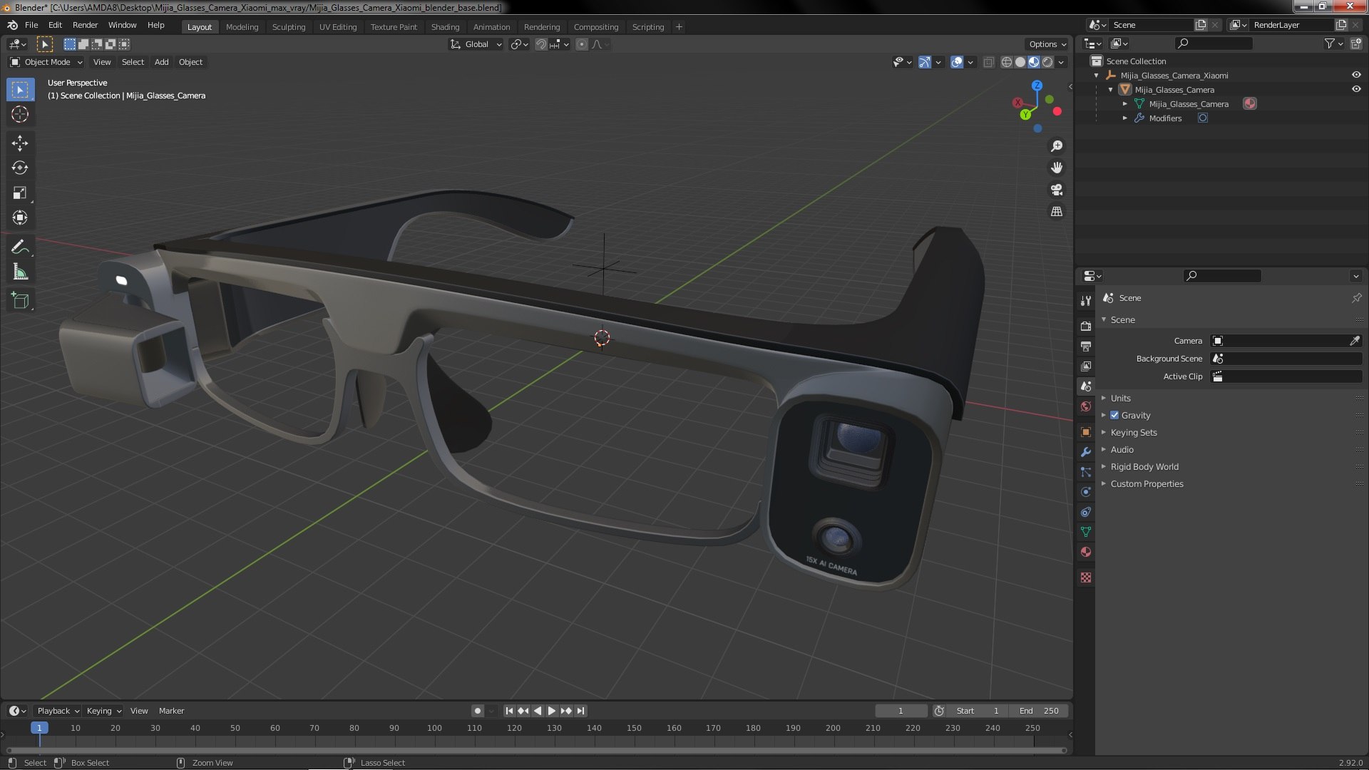 3D Mijia Glasses Camera Xiaomi https://p.turbosquid.com/ts-thumb/fr/J6tpcC/QY/mijiaglassescameraxiaomivray3dmodel024/jpg/1663610175/1920x1080/fit_q87/da1510c031cad3e8324c8a1dadba98cce41e9478/mijiaglassescameraxiaomivray3dmodel024.jpg