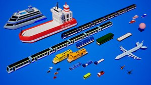 3D model Vehicles Pack