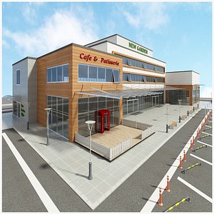 The Mall Building 3D model