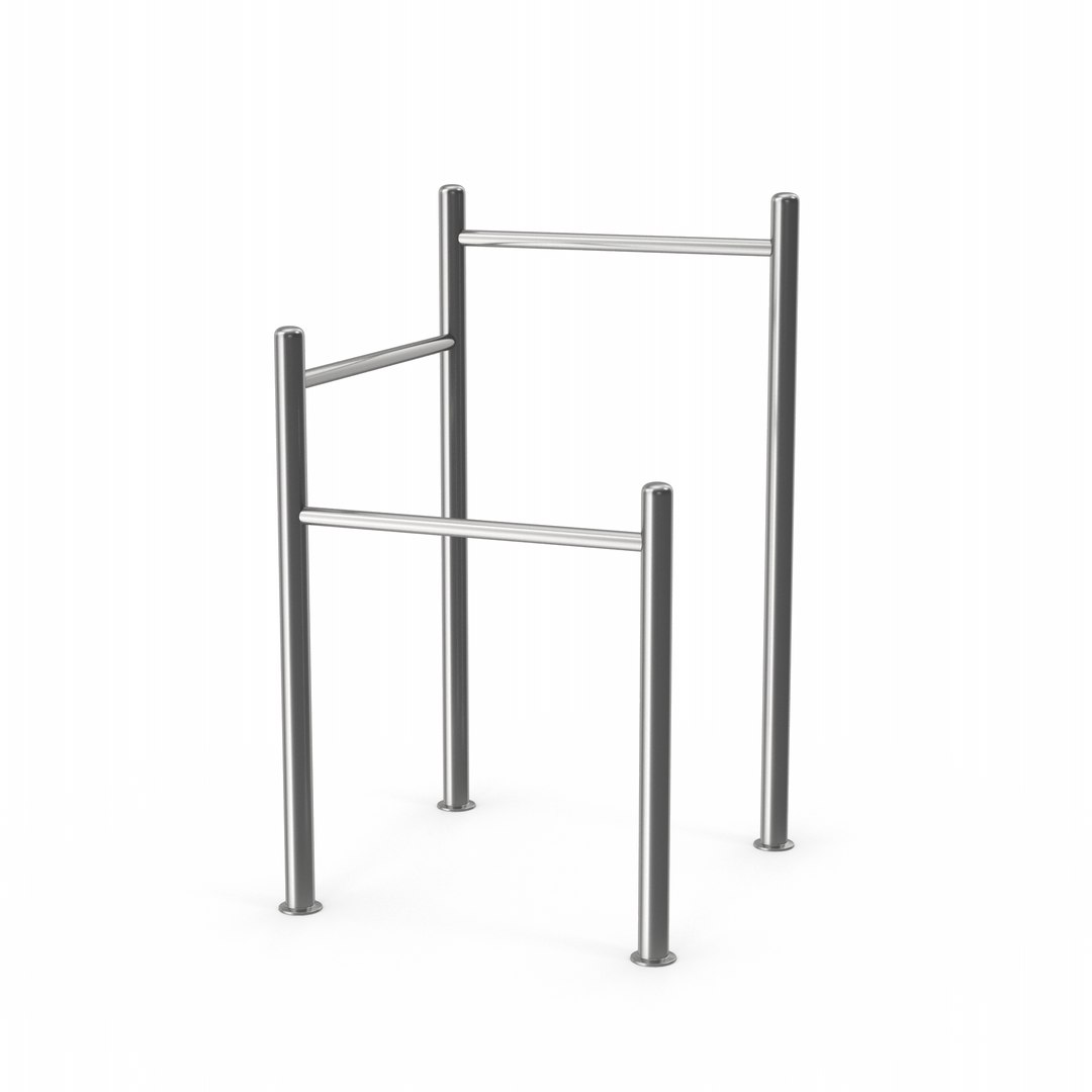 3D Playground Horizontal Bars TurboSquid 2182282