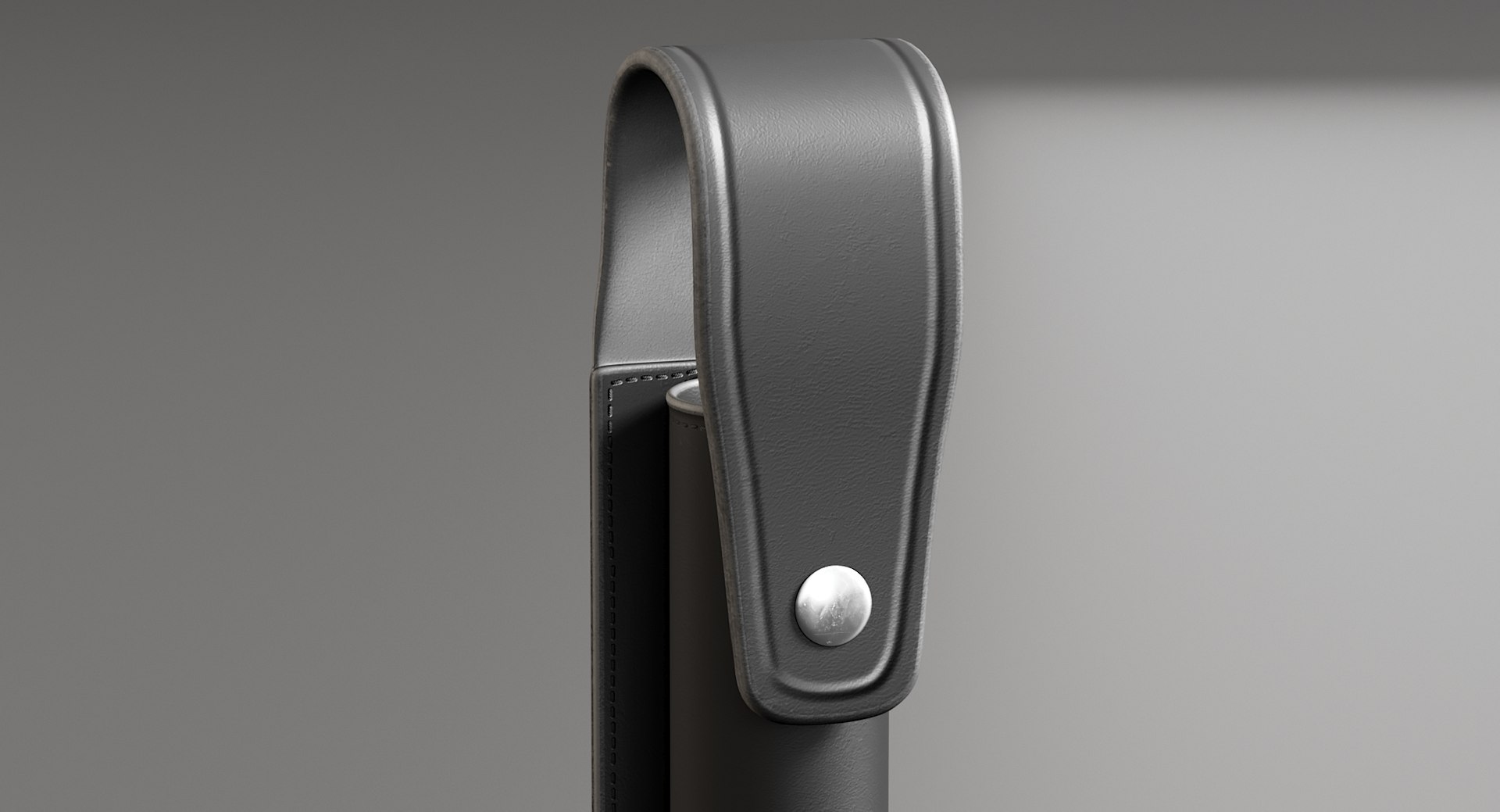 Galls Leather Flashlight Holder Model TurboSquid 1371876