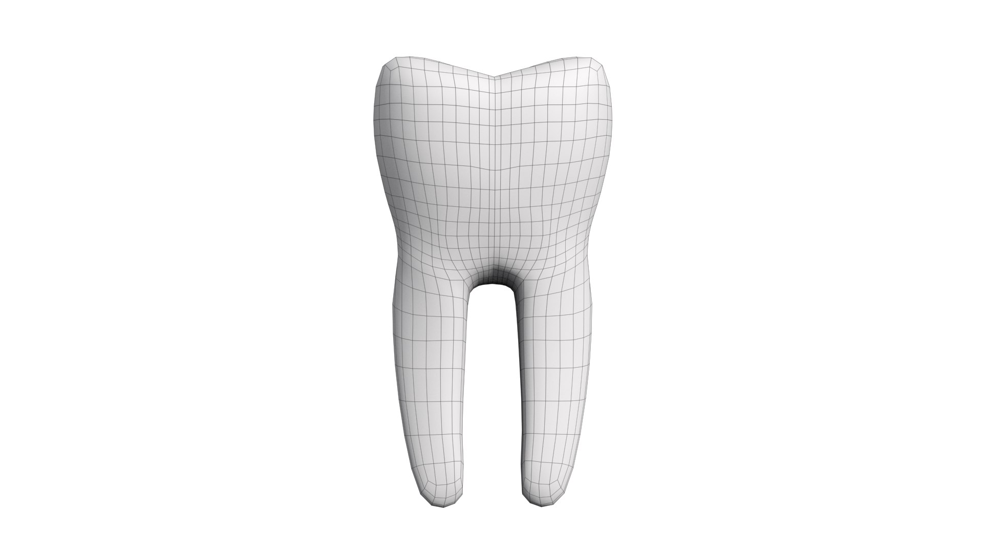 Toon Tooth 3D Model - TurboSquid 2351647