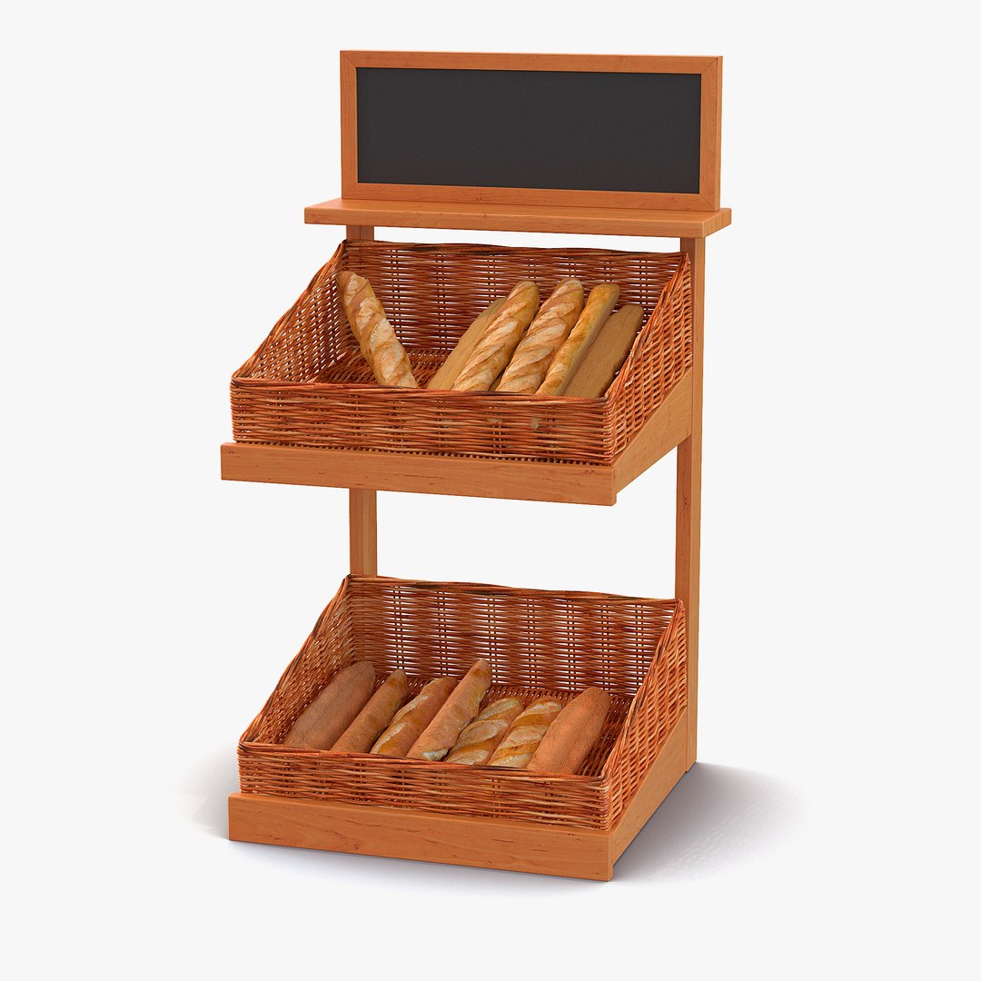 Bakery Display 5 3D model preview