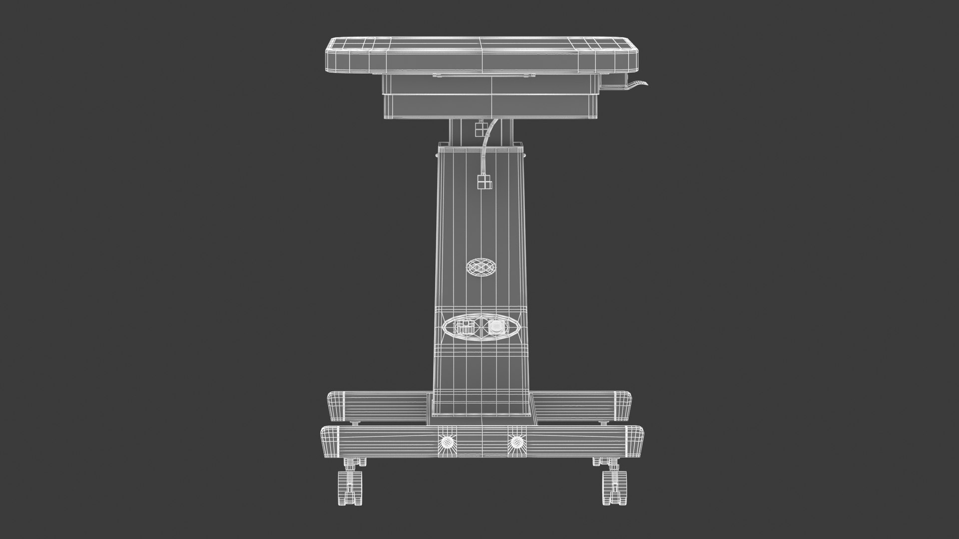 3D Medical Motorized Table - TurboSquid 2316317