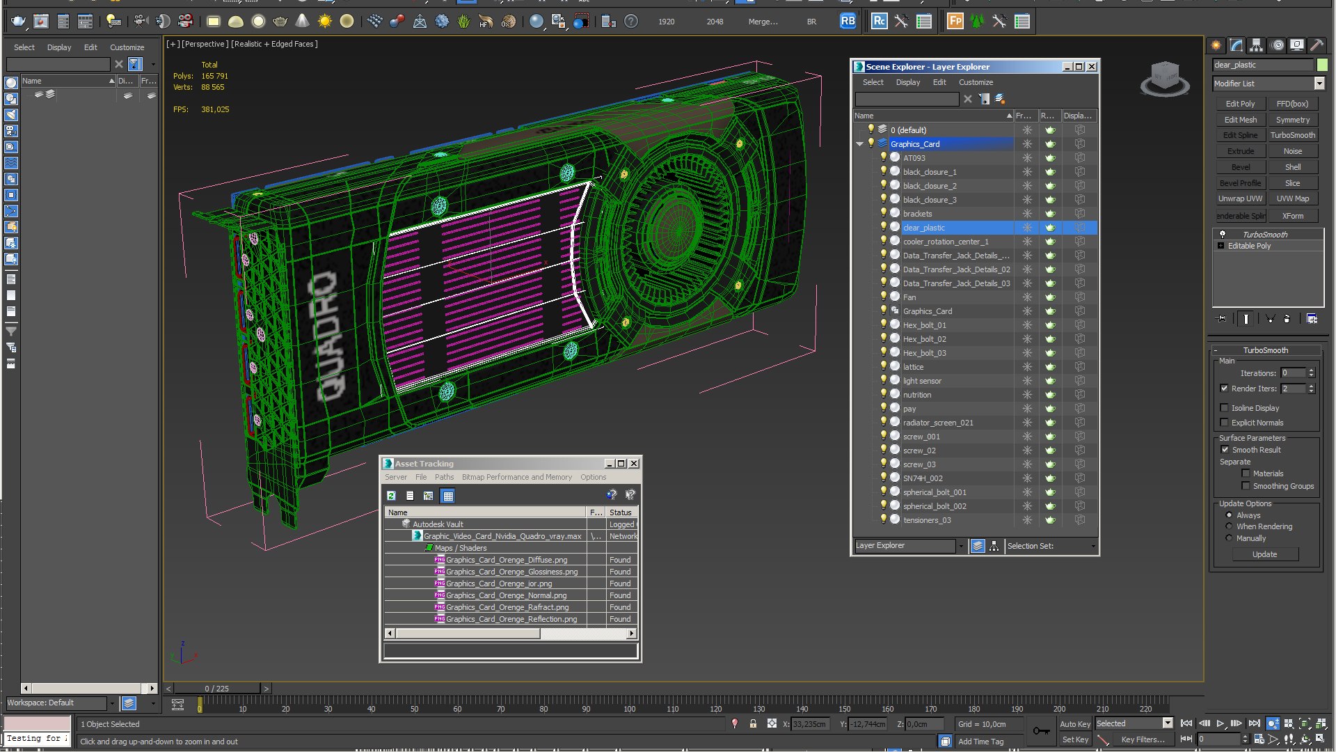 Graphic Video Card Nvidia 3D Model - TurboSquid 1452810