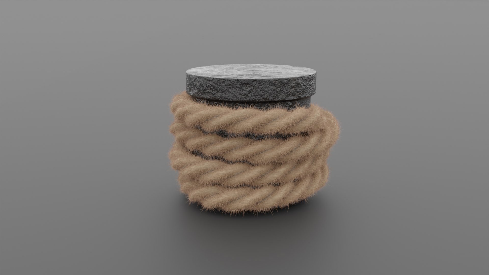 3D Rope Around Mooring Post - TurboSquid 1737871