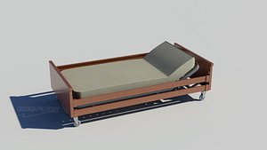 bed disabled persons 3d model