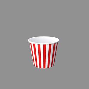 popcorn tub red model