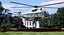 Marine One Hellicopter con el presidente de los Estados Unidos