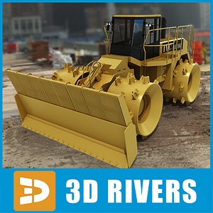3ds landfill compactor industrial vehicles