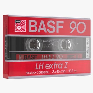 Cassette Tape - BASF LH Extra I 90 1985-1987 model