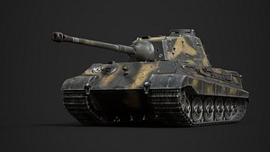 3D tiger tank model