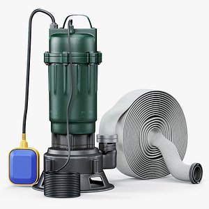 3D submersible water pump
